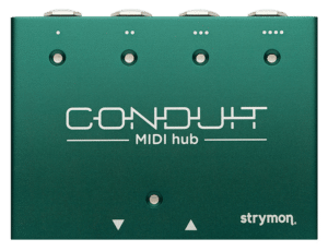 Conduit MIDI hub top down with transparent background