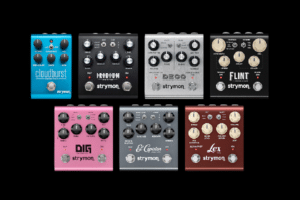 Cloudburst, Iridium, Deco, Flint, DIG, El Capistan, Lex pedals