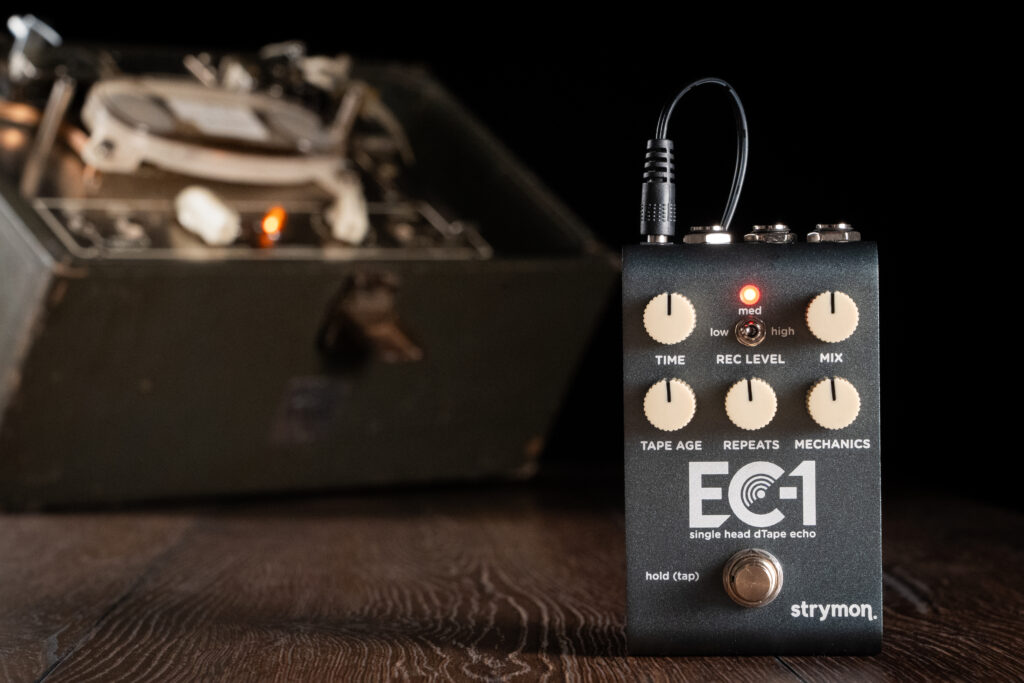 EC-1 with an Echoplex in the background.
