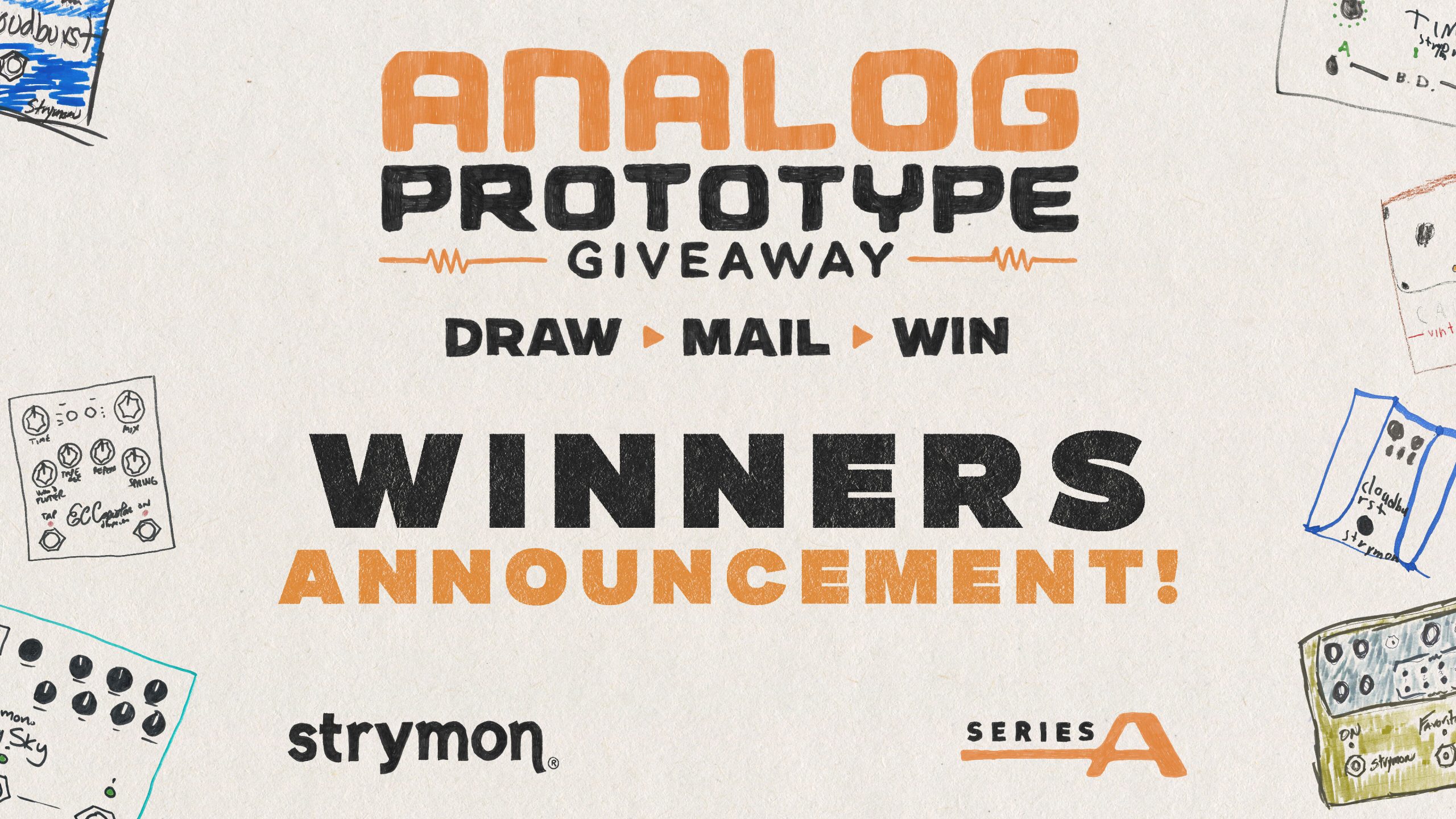 Announcing Our Analog Giveaway Winners!