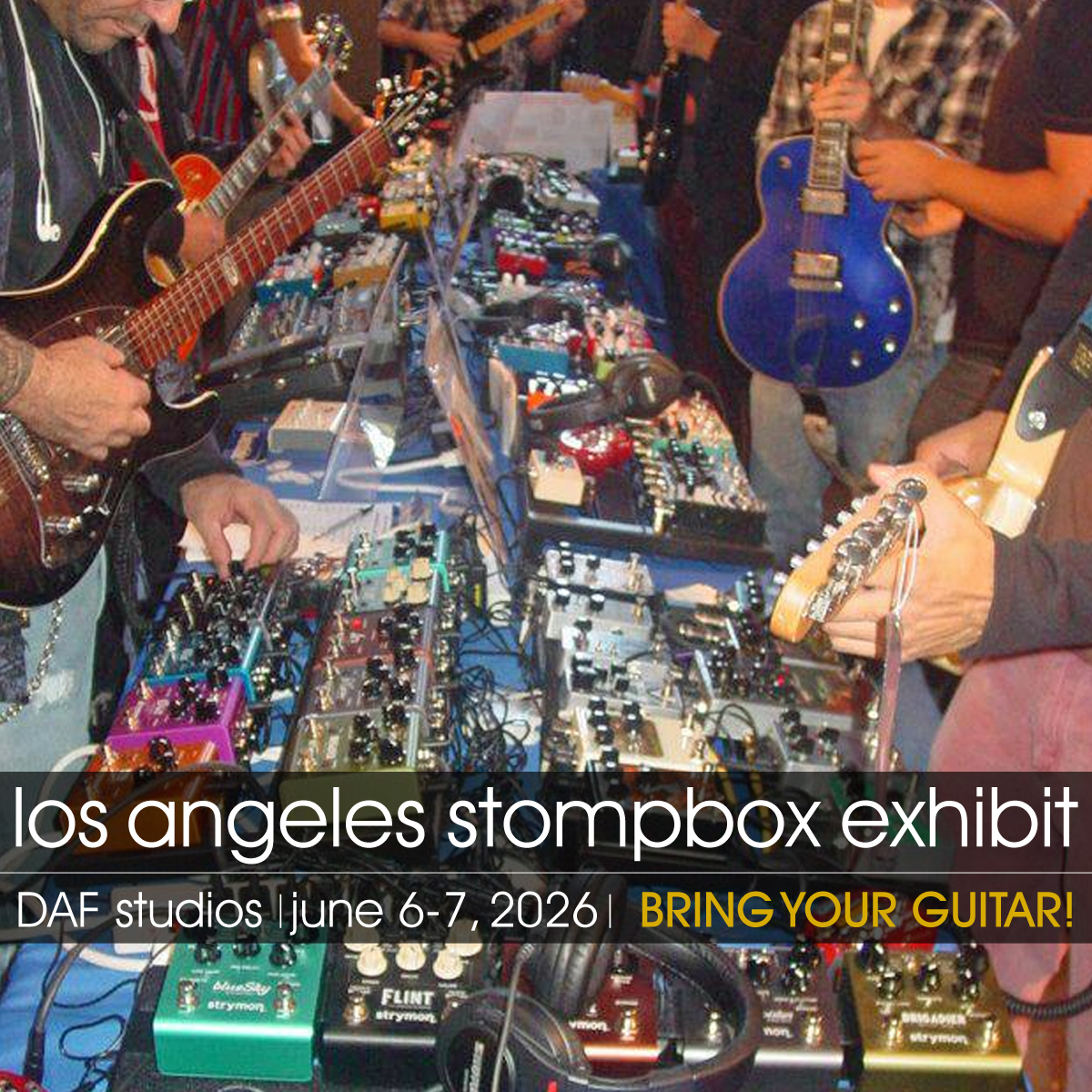This Weekend: 2026 Los Angeles Synth And Pedal Expo!